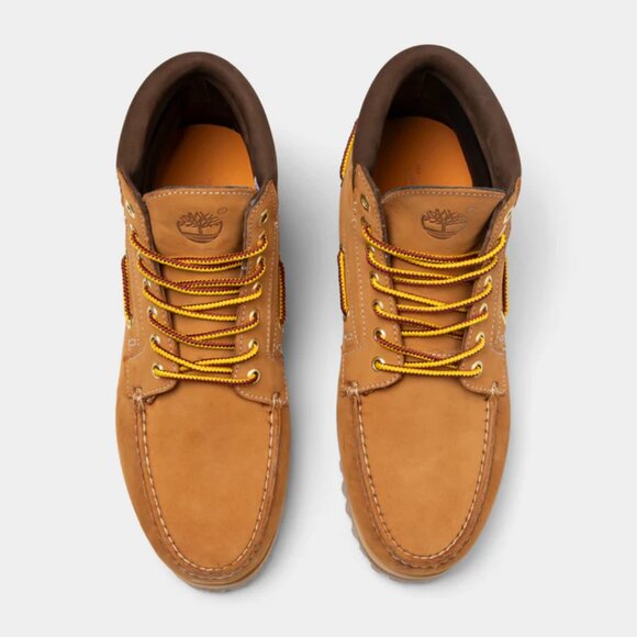 Timberland 7-Eye Authentic Mid Lace Boot Mens Size 10 Wheat Nubuck TB0A2N4C754 - Picture 12 of 14